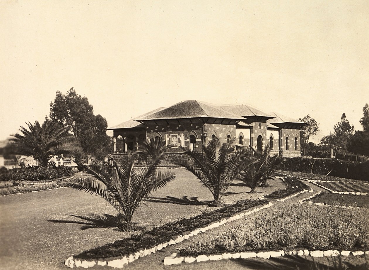 „Birodalom építése” a fasiszta korban: Asmarai kormányhivatal, 1936.05.09. (f/w fotó) alkotó: Modestino Baldinetti