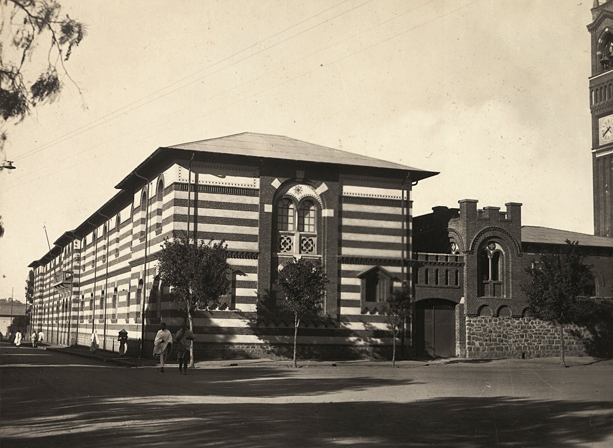 „Birodalom építése” a fasiszta korban: Istituto S. Giuseppe, Asmara, 1936.05.09. (f/w fotó) alkotó: Modestino Baldinetti