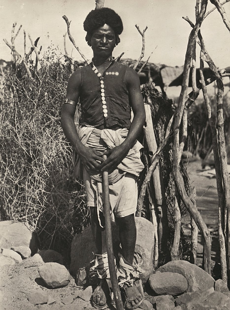 „Birodalom építése” a fasiszta korban: egy cunamai férfi, 1936.09.05. (f/w fotó) alkotó: Modestino Baldinetti
