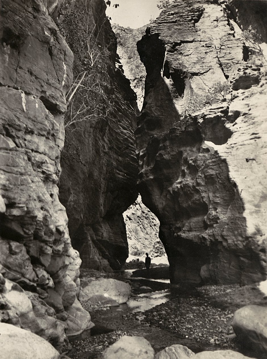 „Birodalom építése” a fasiszta korban: barlang az Endelinél, 1936.09.05. (f/w fotó) alkotó: Modestino Baldinetti