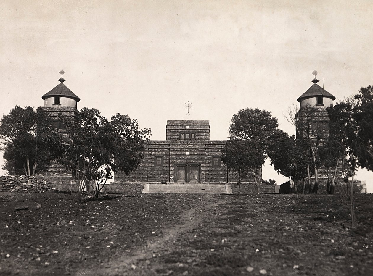 „Birodalom építése” a fasiszta korban: Asmara abesszin temploma, 1936.09.05. (f/w fotó) alkotó: Modestino Baldinetti