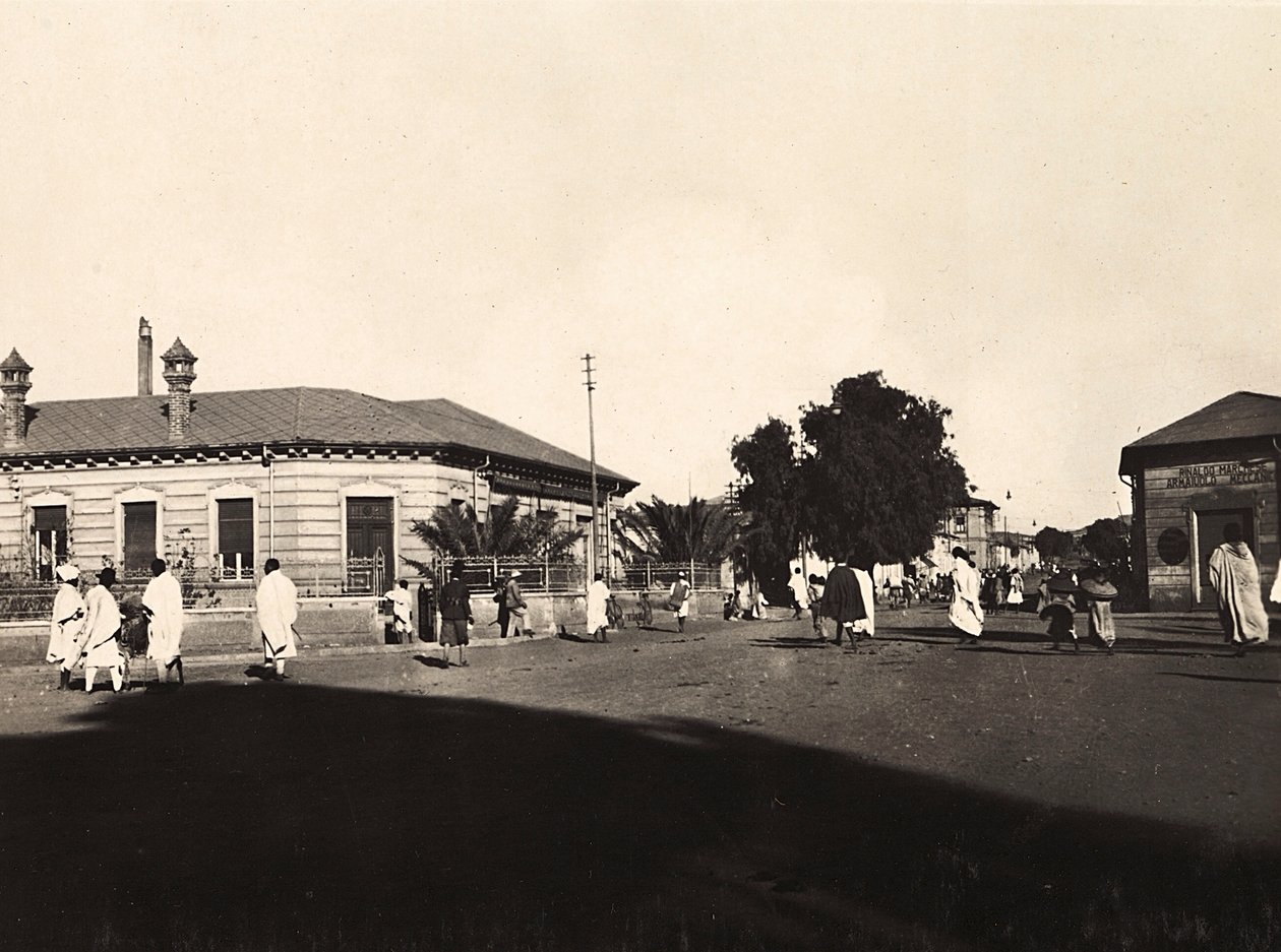 „Birodalom építése” a fasiszta korban: Asmara elektromos cége, 1936.09.05. (f/w fotó) alkotó: Modestino Baldinetti