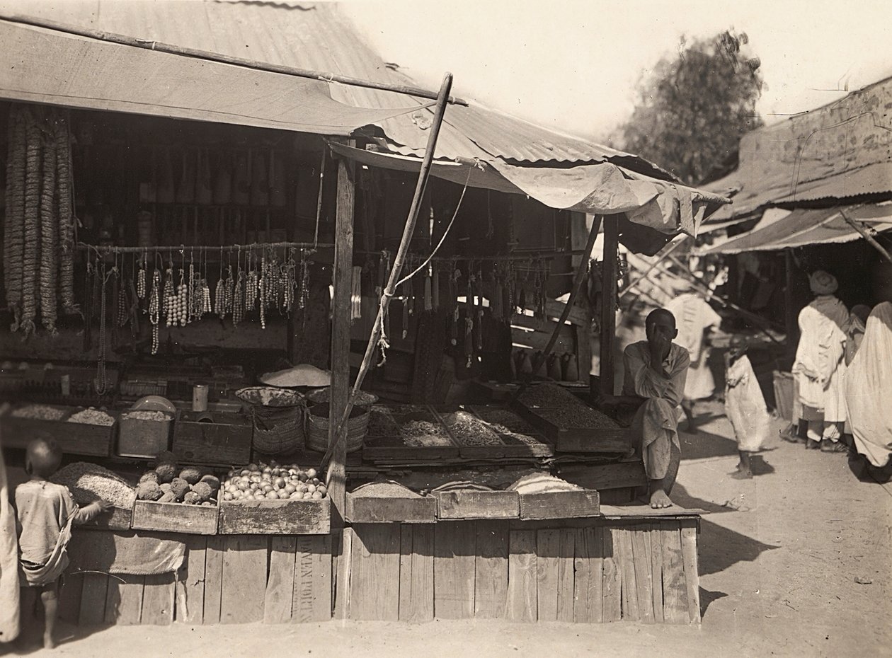 „Birodalom építése” a fasiszta korban: natív bolt Cherenben, 1936.09.05. (f/w fotó) alkotó: Modestino Baldinetti