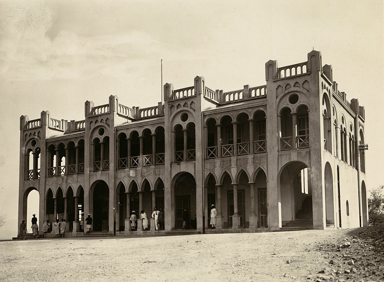 „Birodalom építése” a fasiszta korban: Agordat Rendőrkapitánysága, 1936.09.05. (f/w fotó) alkotó: Modestino Baldinetti