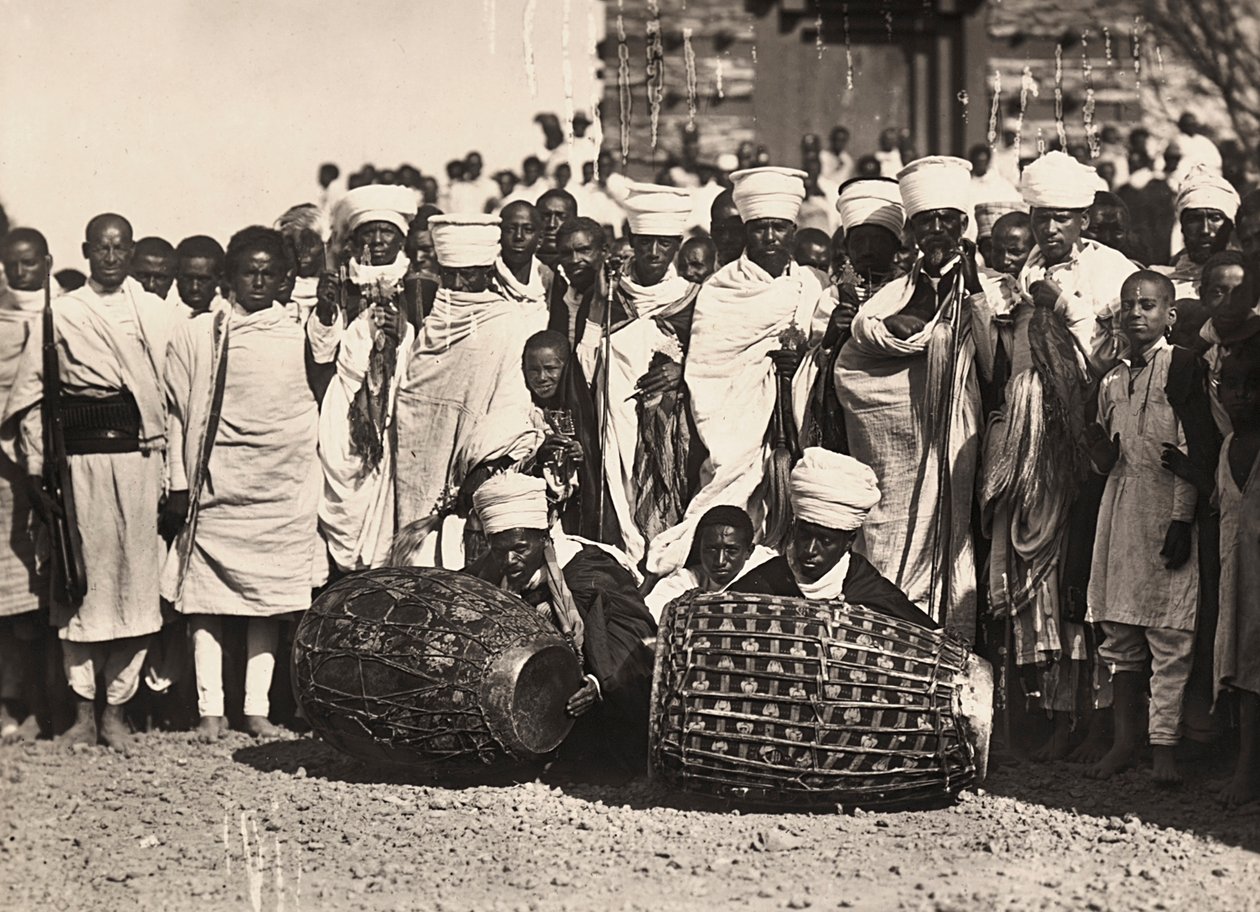 „Birodalom építése” a fasiszta korban: Mascal fesztivál, 1936.09.05. (f/w fotó) alkotó: Modestino Baldinetti