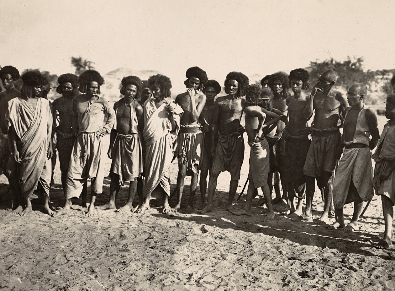 „Birodalom építése” a fasiszta korban: Beni Amer törzs, 1936.09.05. (f/w fotó) alkotó: Modestino Baldinetti