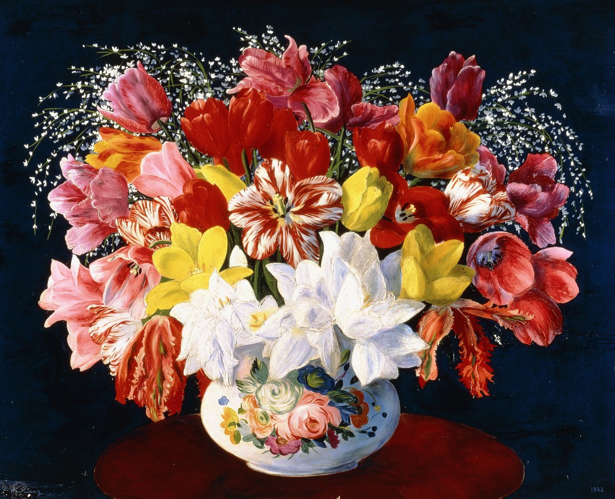 Nagy csokor tulipán alkotó: Moise Kisling