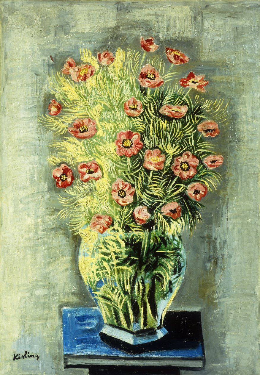 Pipacscsokor; Bouquet de Pavots alkotó: Moise Kisling