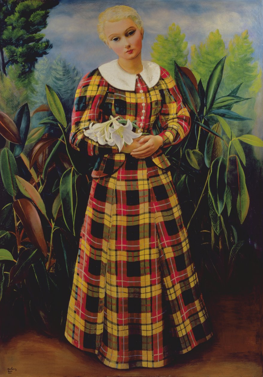 Colette de Jouvenel, becenevén Bel-Gazou alkotó: Moise Kisling