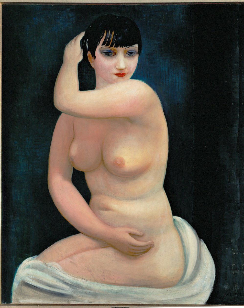 Kiki de Montparnasse (olaj, vászon) alkotó: Moise Kisling