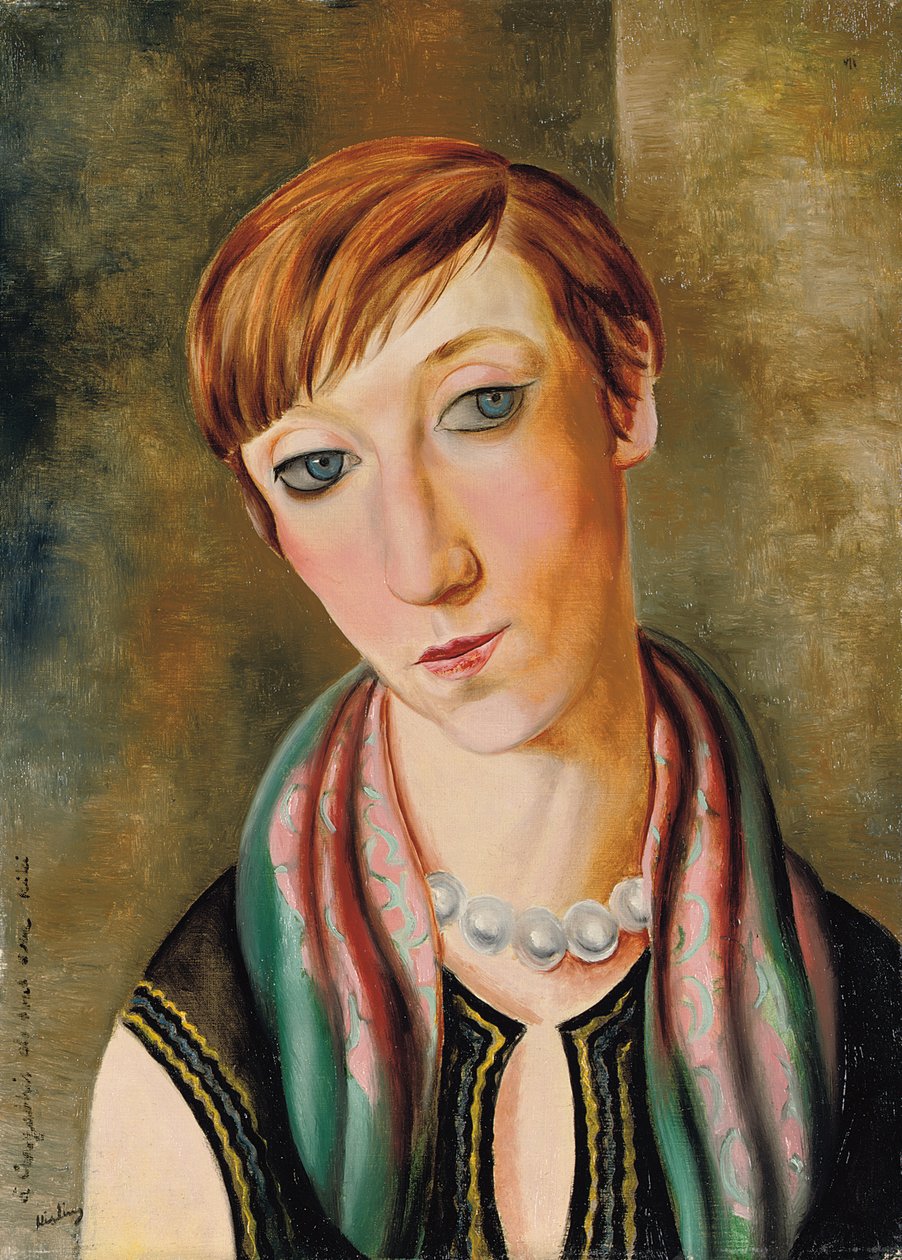 Madame Renee Kisling portréja alkotó: Moise Kisling