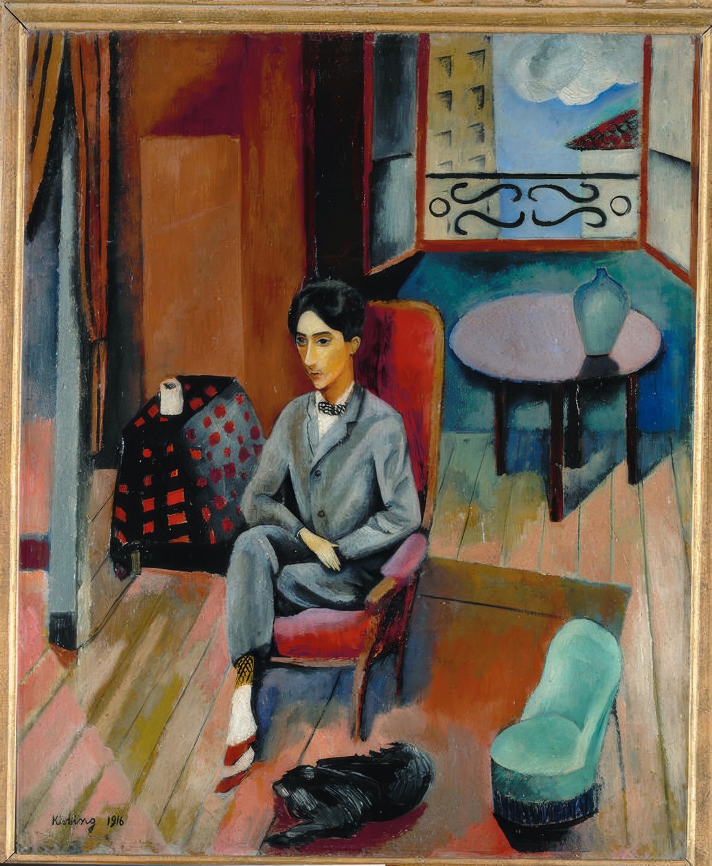Jean Cocteau portréja alkotó: Moise Kisling