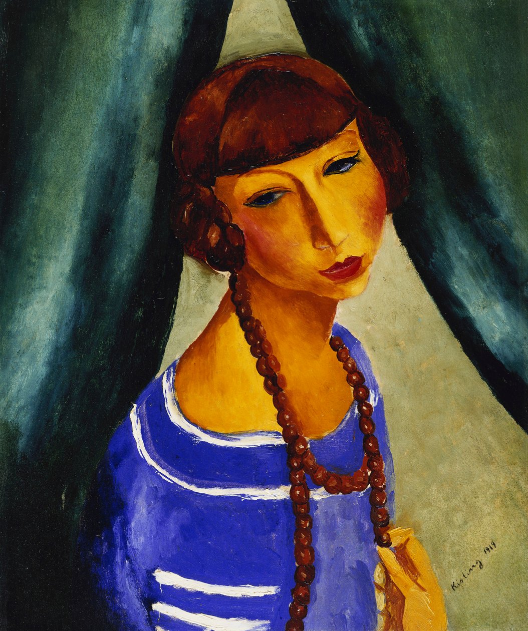 Margueritte Gros, a művész sógornőjének portréja; Portrait de Margueritte Gros, la Belle-Soeur de l