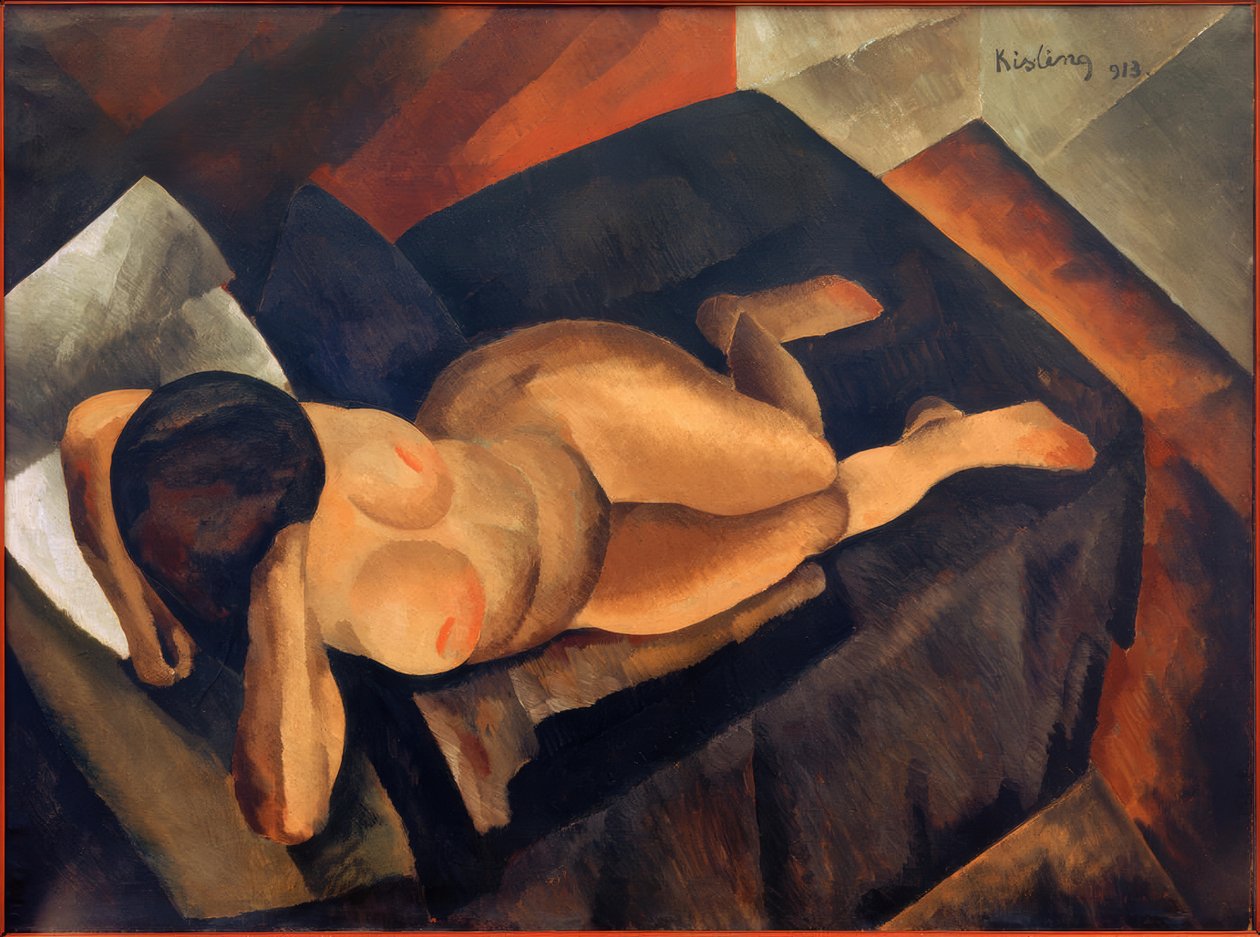 Fekvő akt alkotó: Moise Kisling