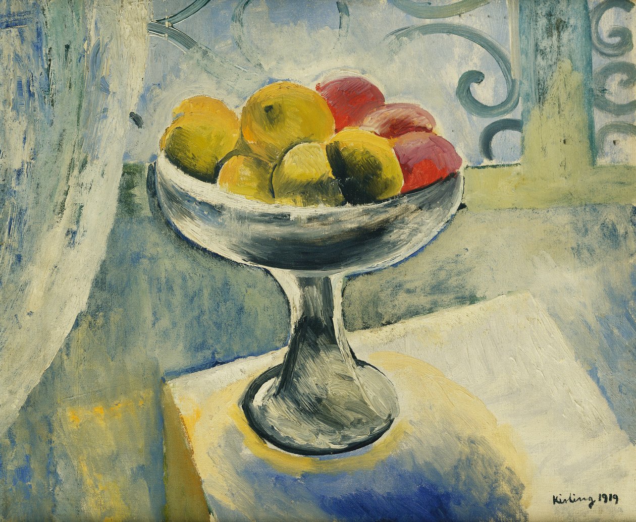 Csendélet almával; Nature Morte aux Pommes alkotó: Moise Kisling