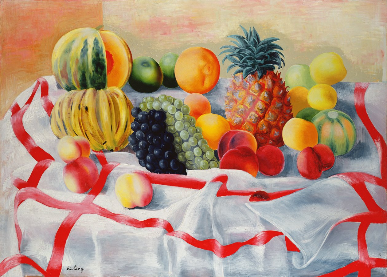 Csendélet gyümölcsökkel alkotó: Moise Kisling