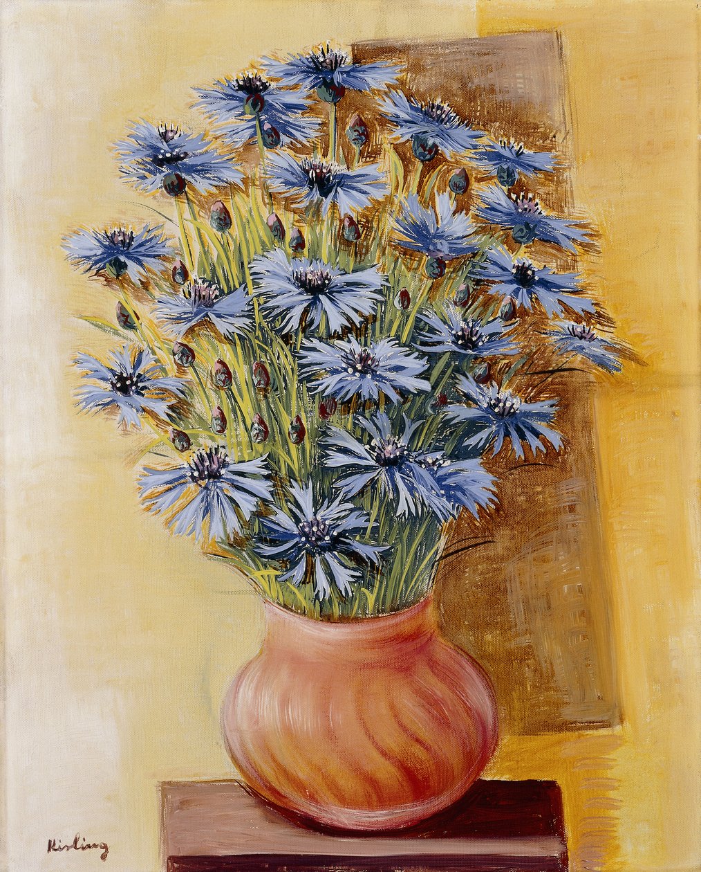 Virágok vázája alkotó: Moise Kisling