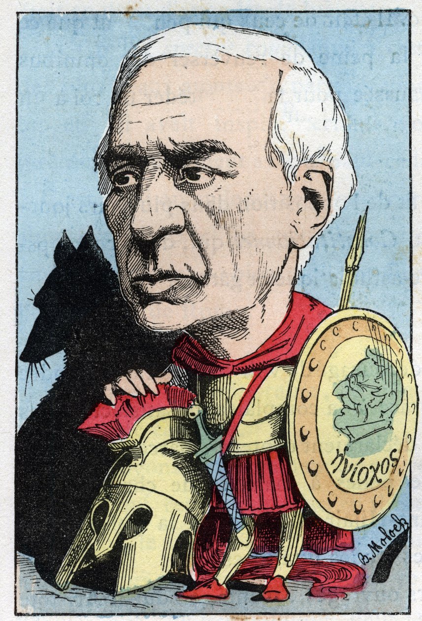 Jules Barthelemy Saint Hilaire (Saint-Hilaire) (1805-1895), francia tudós és politikus portréja alkotó: Moloch