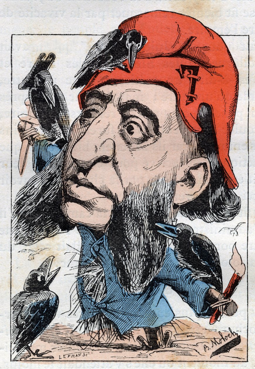 Jules Ferry (1832-1893) francia politikus portréja alkotó: Moloch