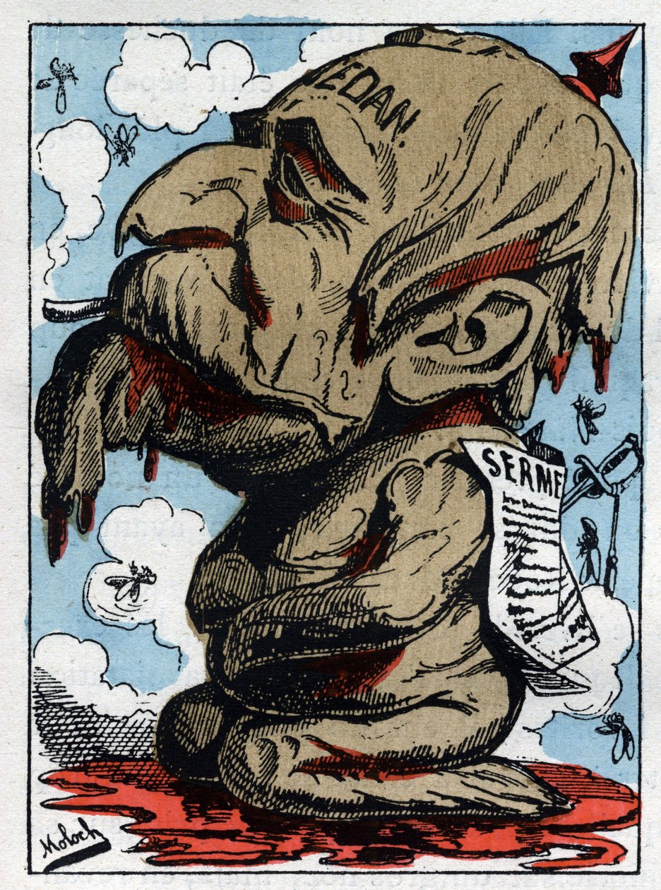 III. Napóleon, a francia császár (1808-1873) portréja alkotó: Moloch