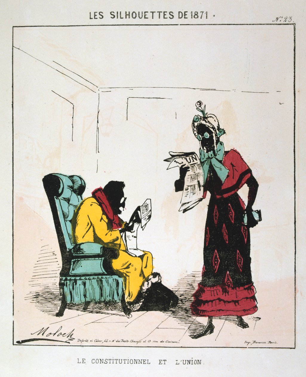 Az alkotmány és az unió, 1871 alkotó: Moloch
