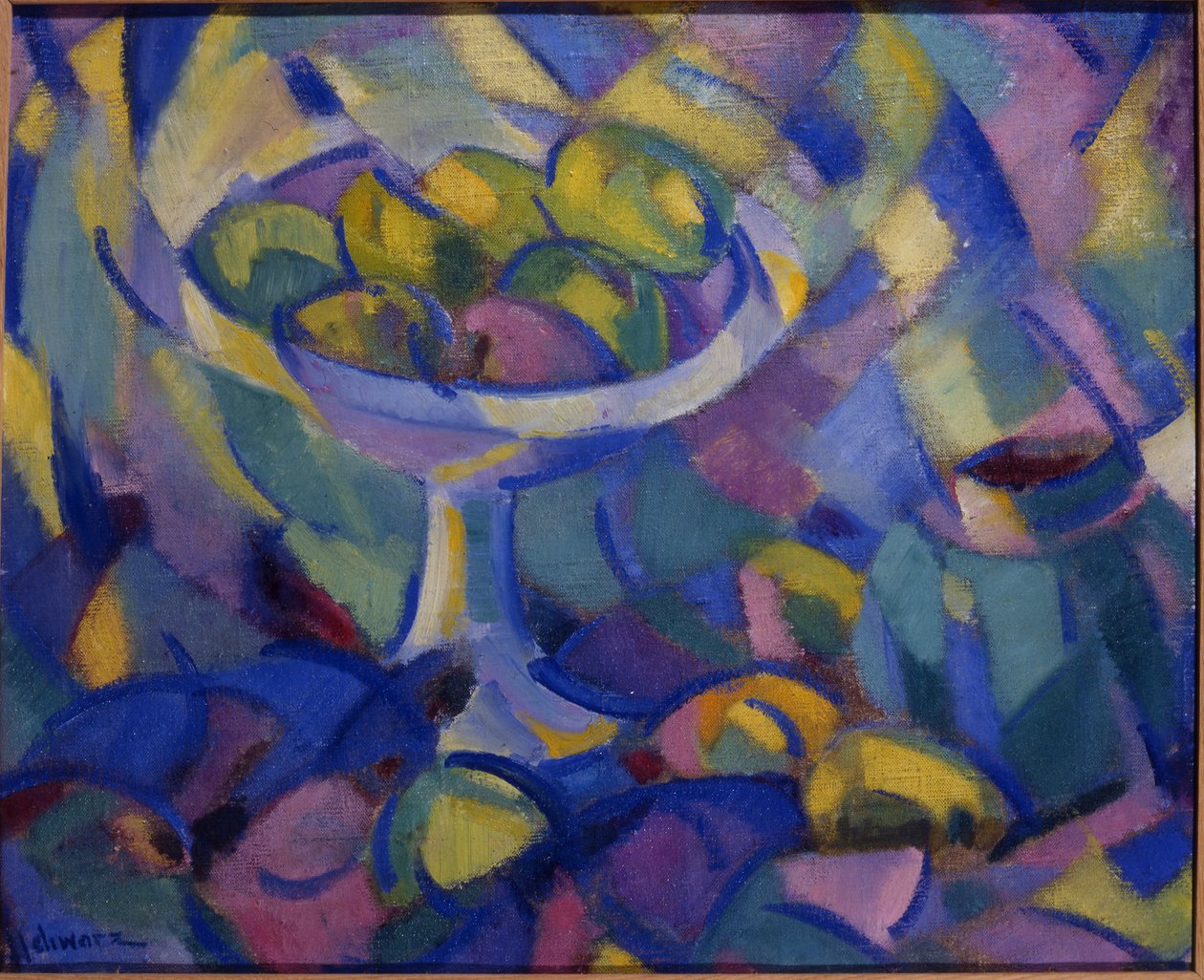 Gyümölcscsendélet, 1913-1914 körül (olaj, vászon) alkotó: Mommie Schwarz