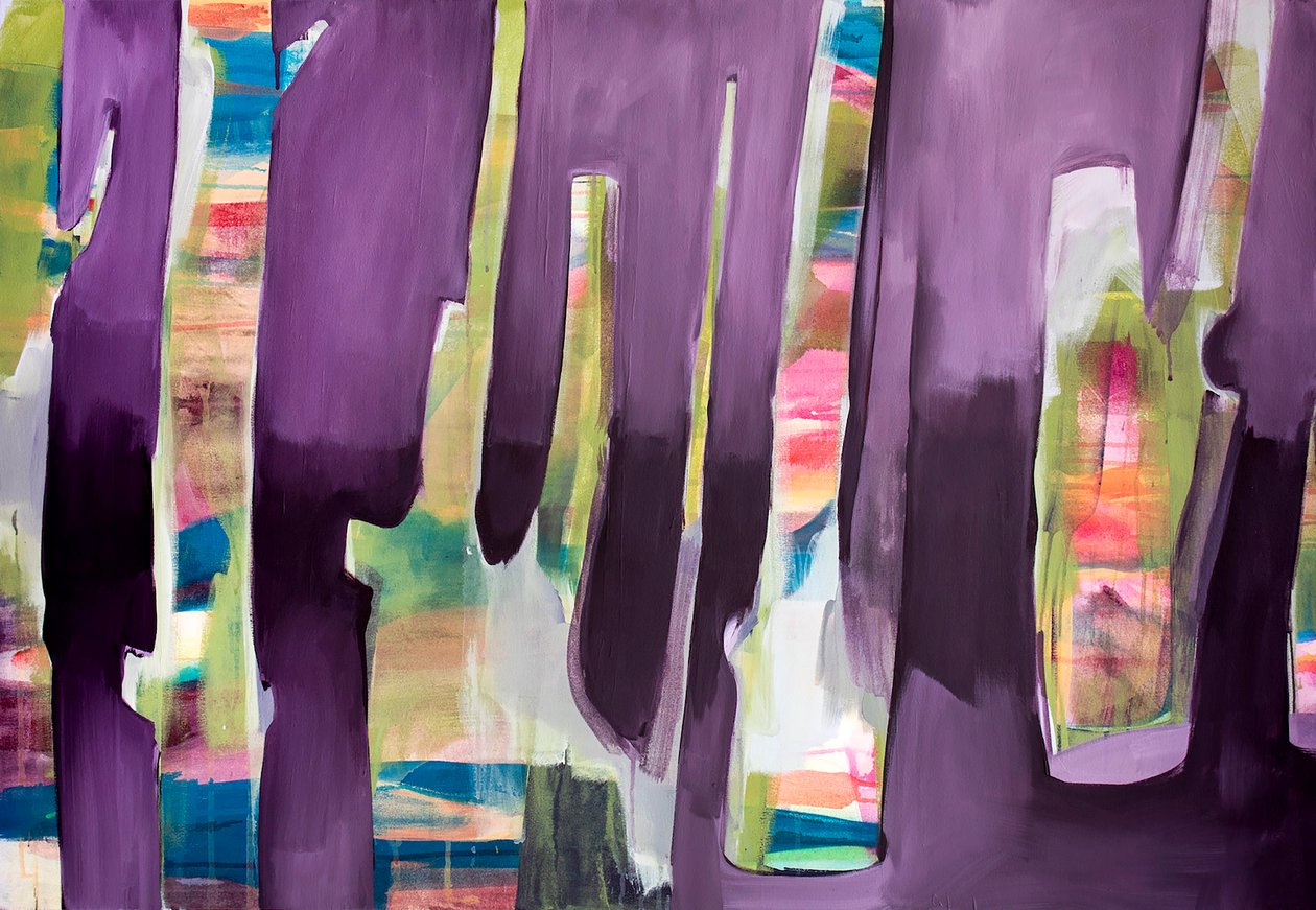 Ghost Limb, 2019 (akril, vászon) alkotó: Monica Perez Vega