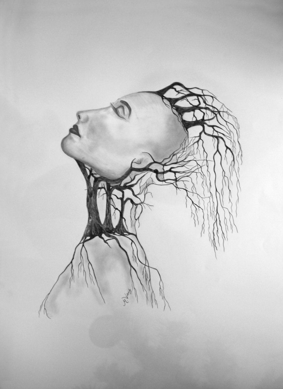 Haldokló fa 2 alkotó: Monika Wittrich