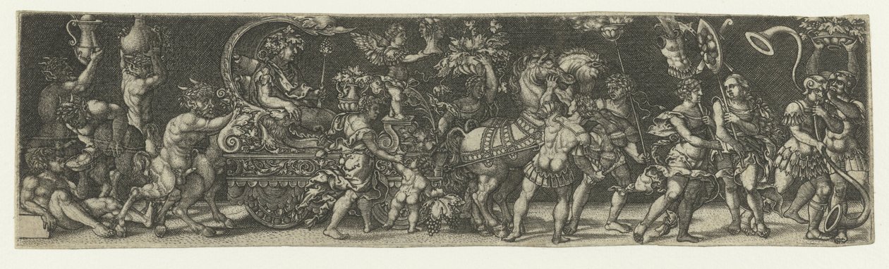 Triomf van Bacchus alkotó: Monogrammist AC