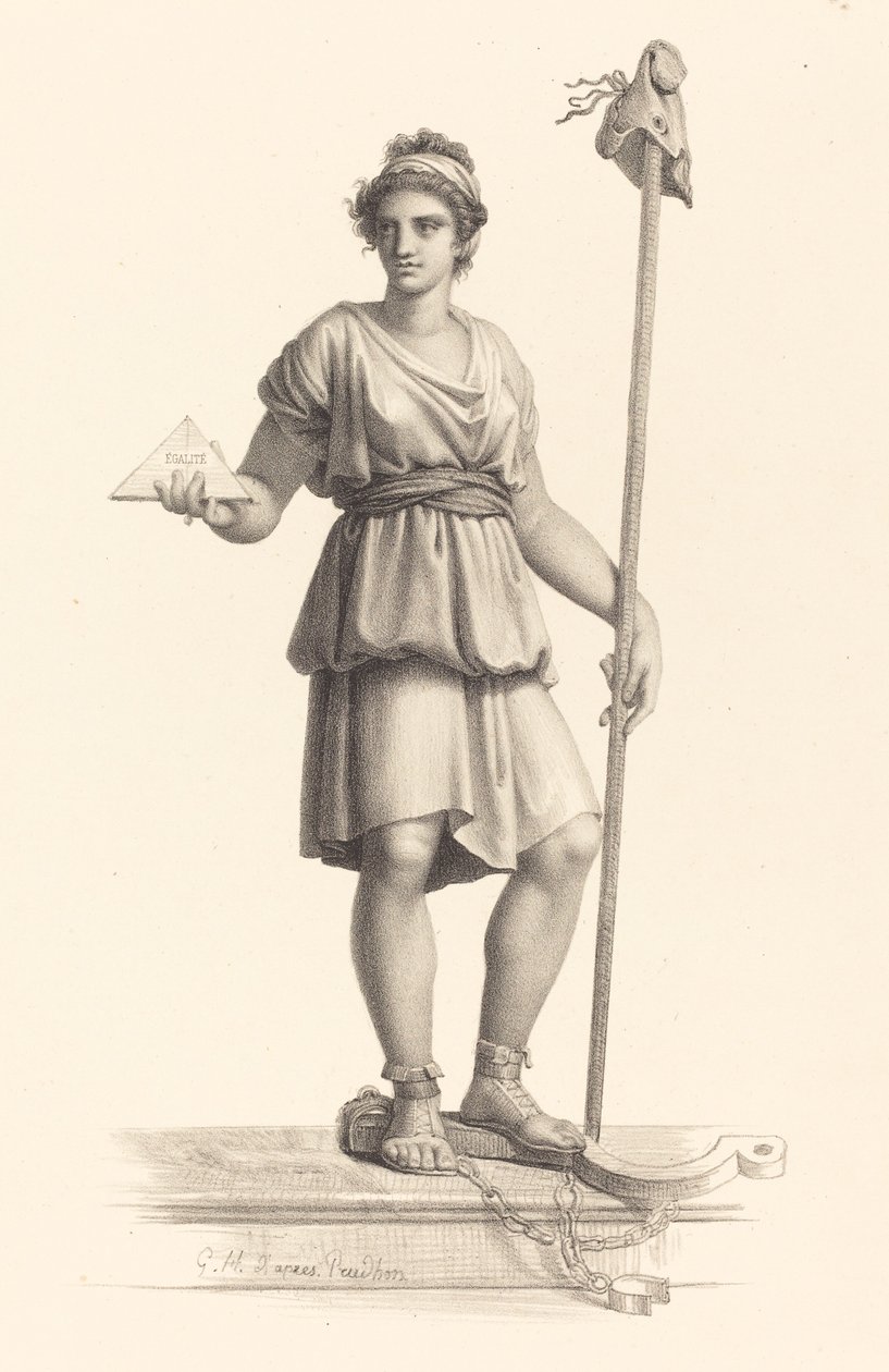 A Francia Köztársaság alkotó: Monogrammist G.H. after Pierre Paul Prud