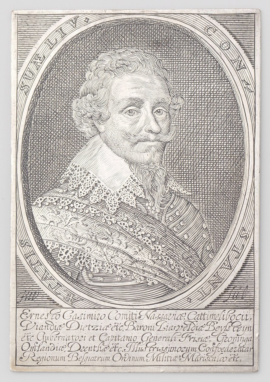 Ernst van Nassau portréja alkotó: Monogrammist HW