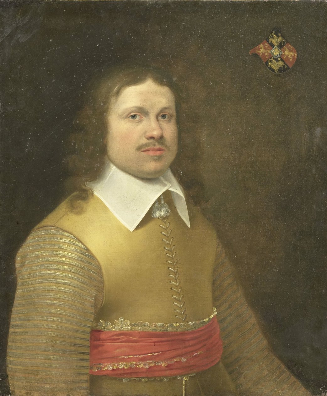 Herman van der Hem van Nederstein portréja (meghalt 1671-ben) alkotó: Monogrammist IVA