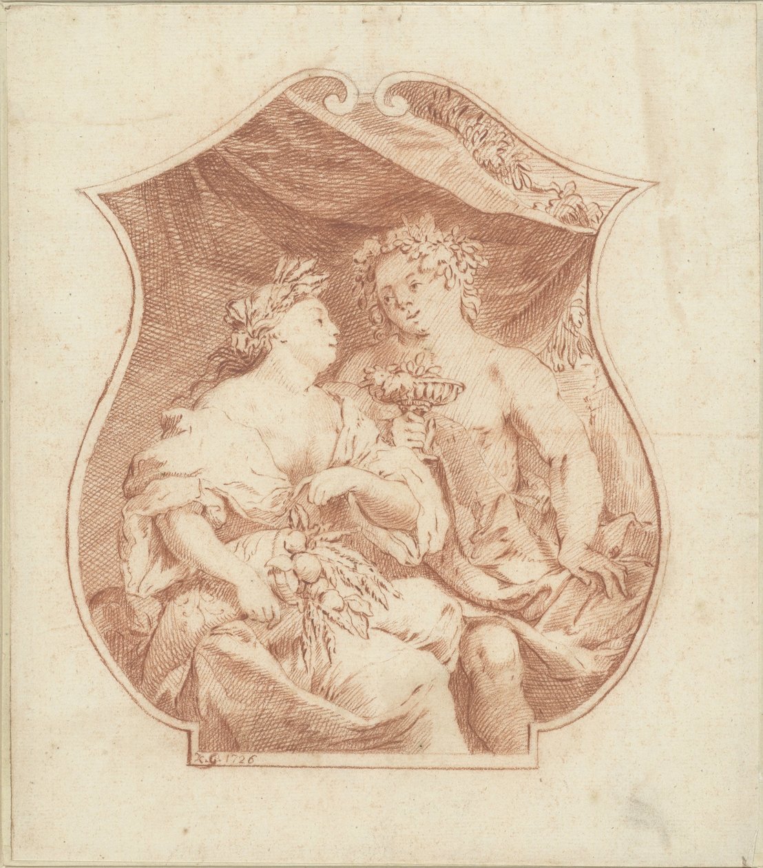 Bacchus és Ceres alkotó: Monogrammist KG