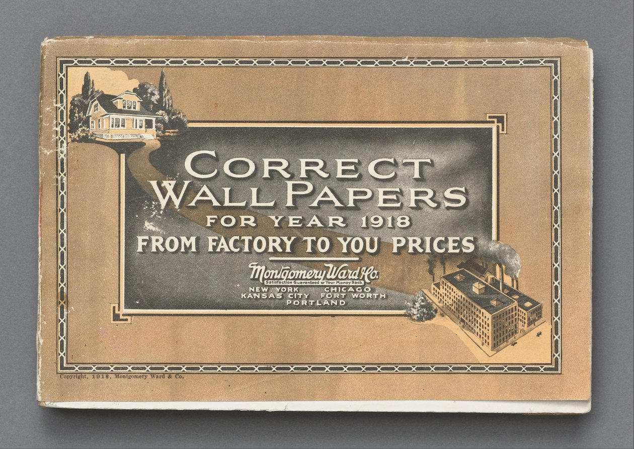 Helyes háttérképek 1918-ra alkotó: Montgomery Ward and Co.