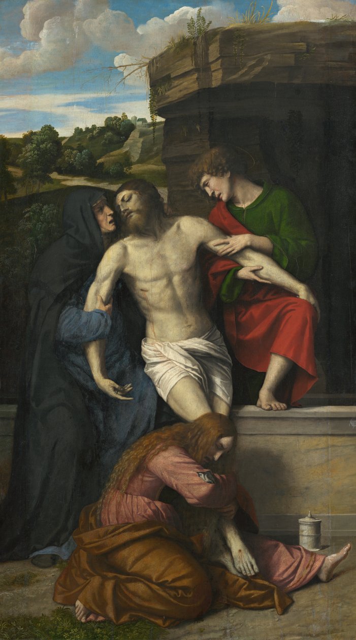Krisztus sírja alkotó: Moretto da Brescia  