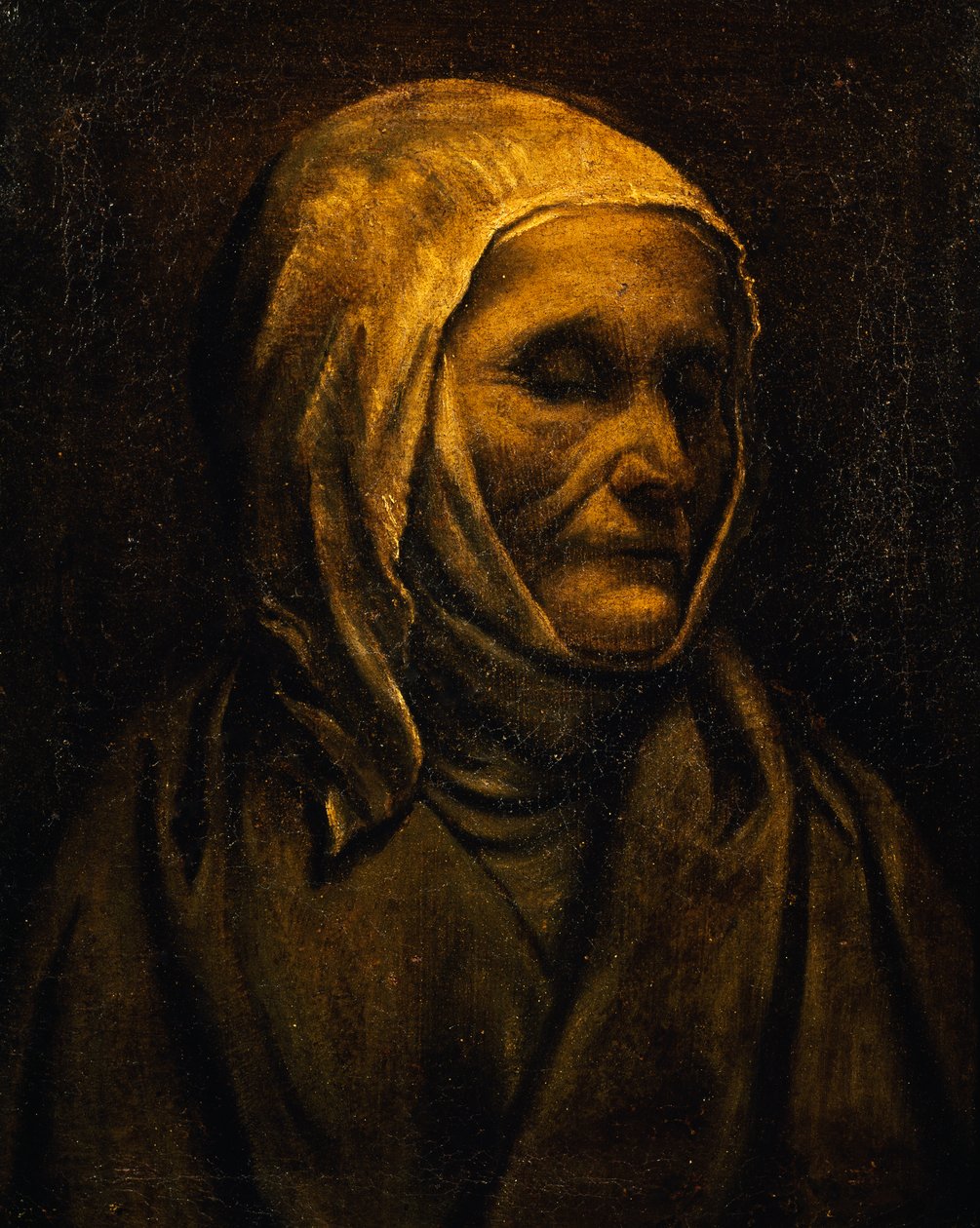 Szent Angela Merici portréja alkotó: Moretto da Brescia
