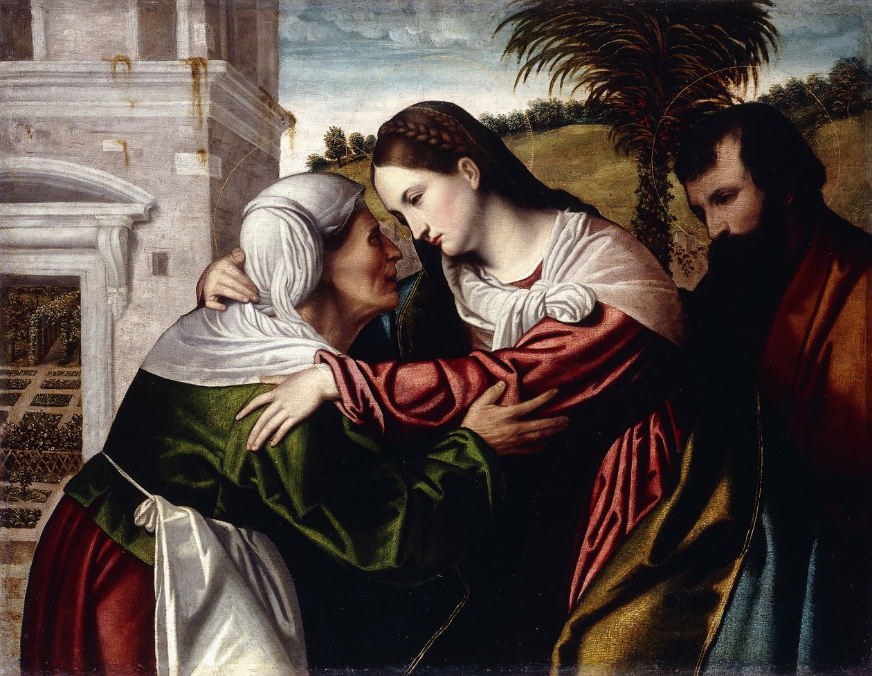 A Látogatás alkotó: Moretto da Brescia
