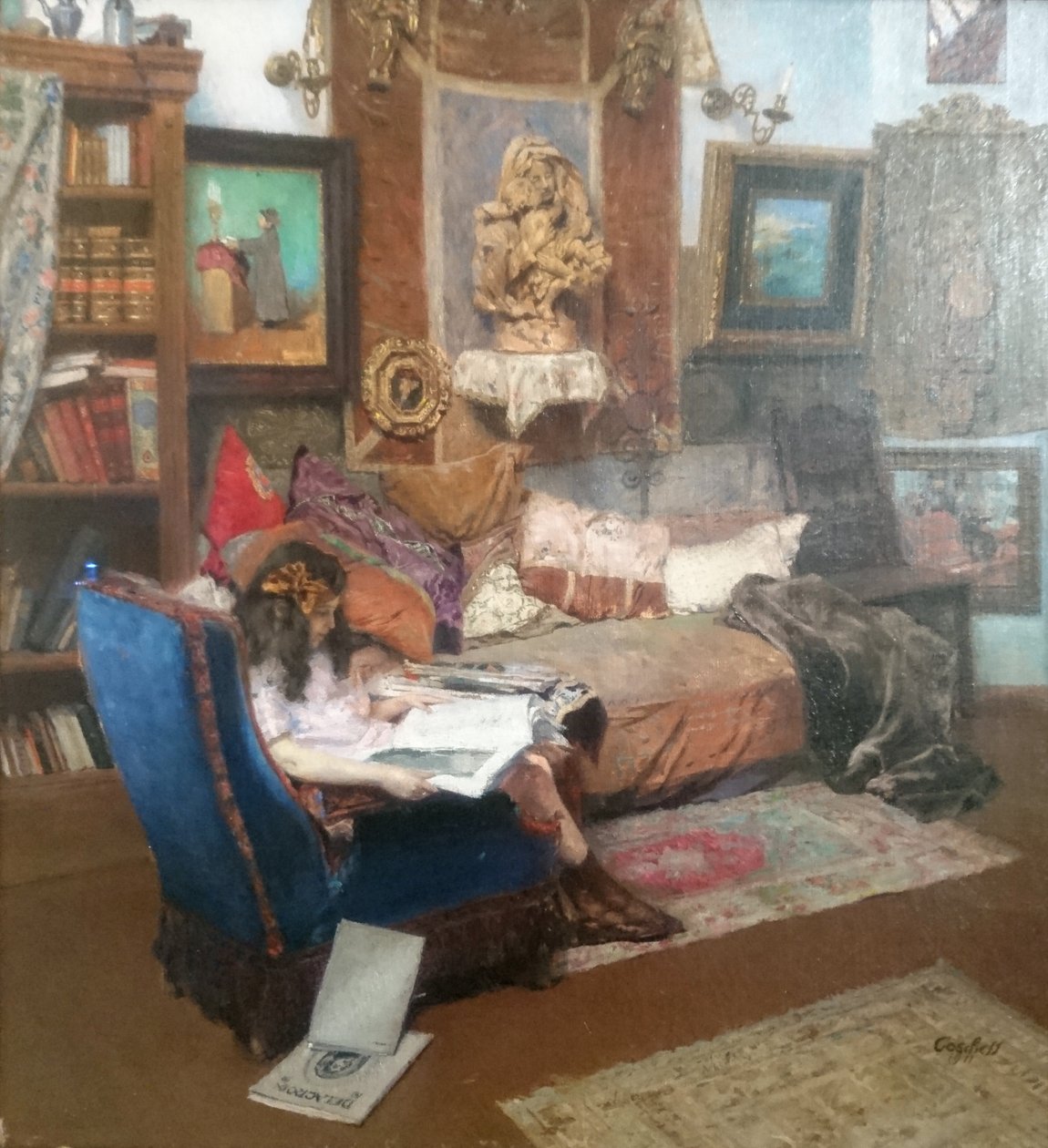 Olvasási idő alkotó: Moritz Coschell