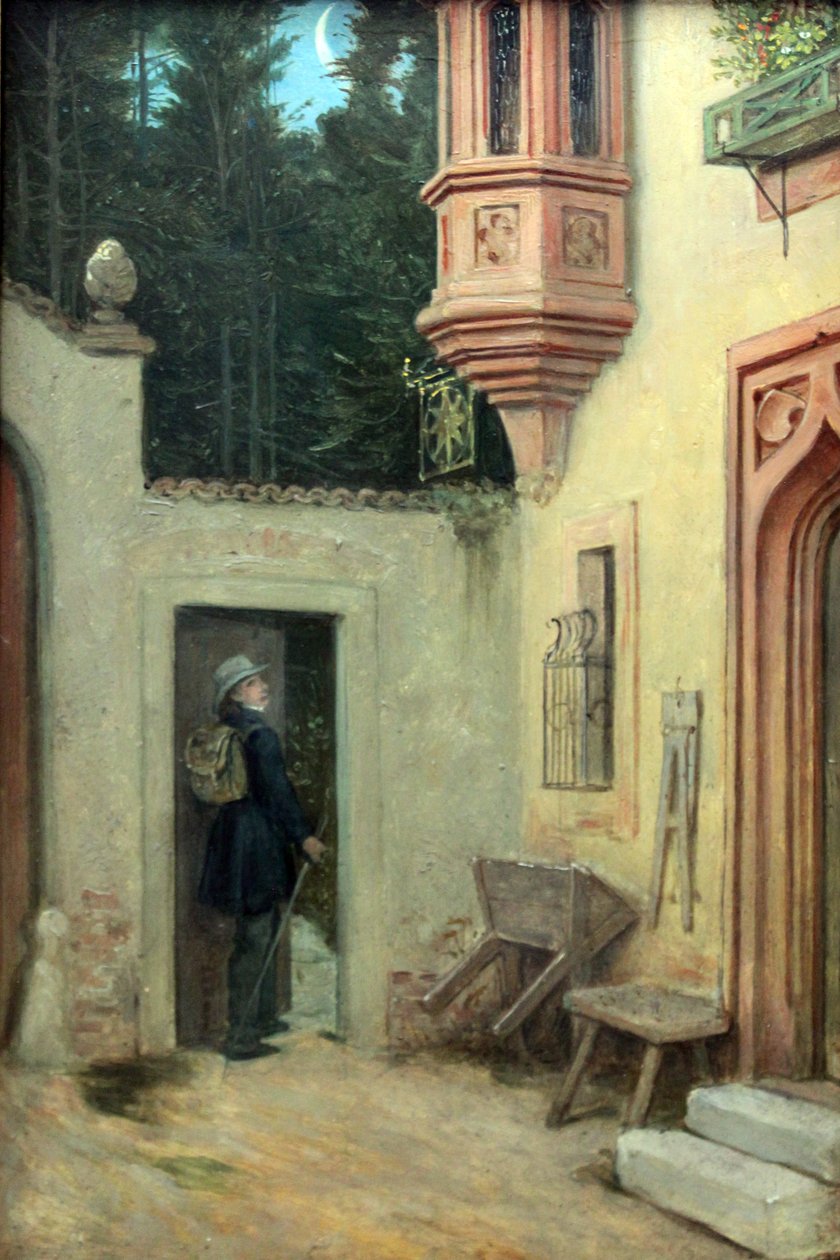 Hajnali búcsú alkotó: Moritz Ludwig von Schwind