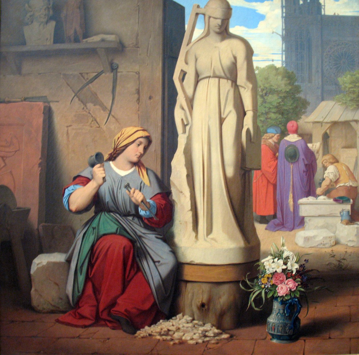 Sabina von Steinbach alkotó: Moritz Ludwig von Schwind