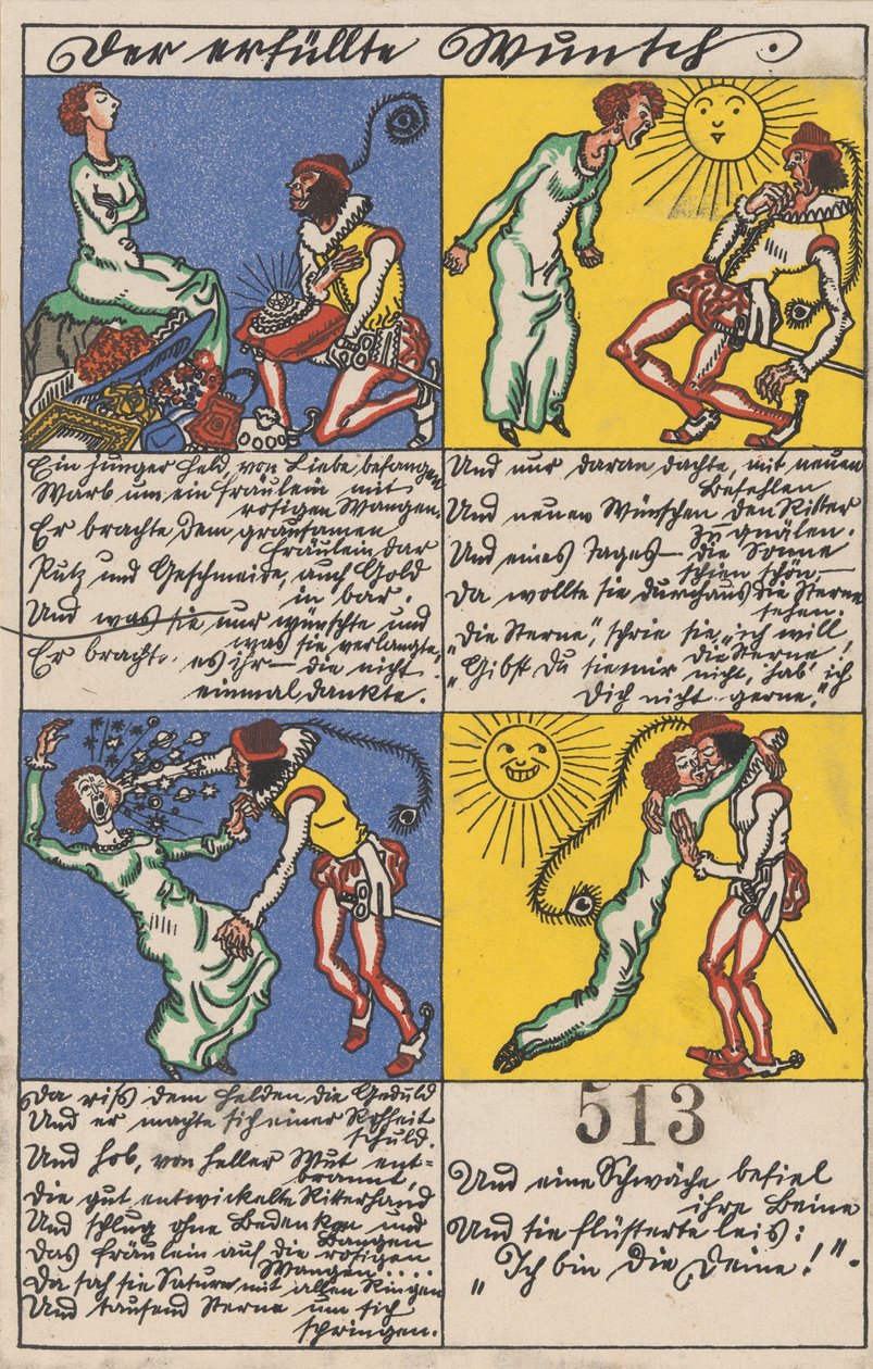 Teljesült kívánság A vágy teljesült, 1911. alkotó: Moritz Jung