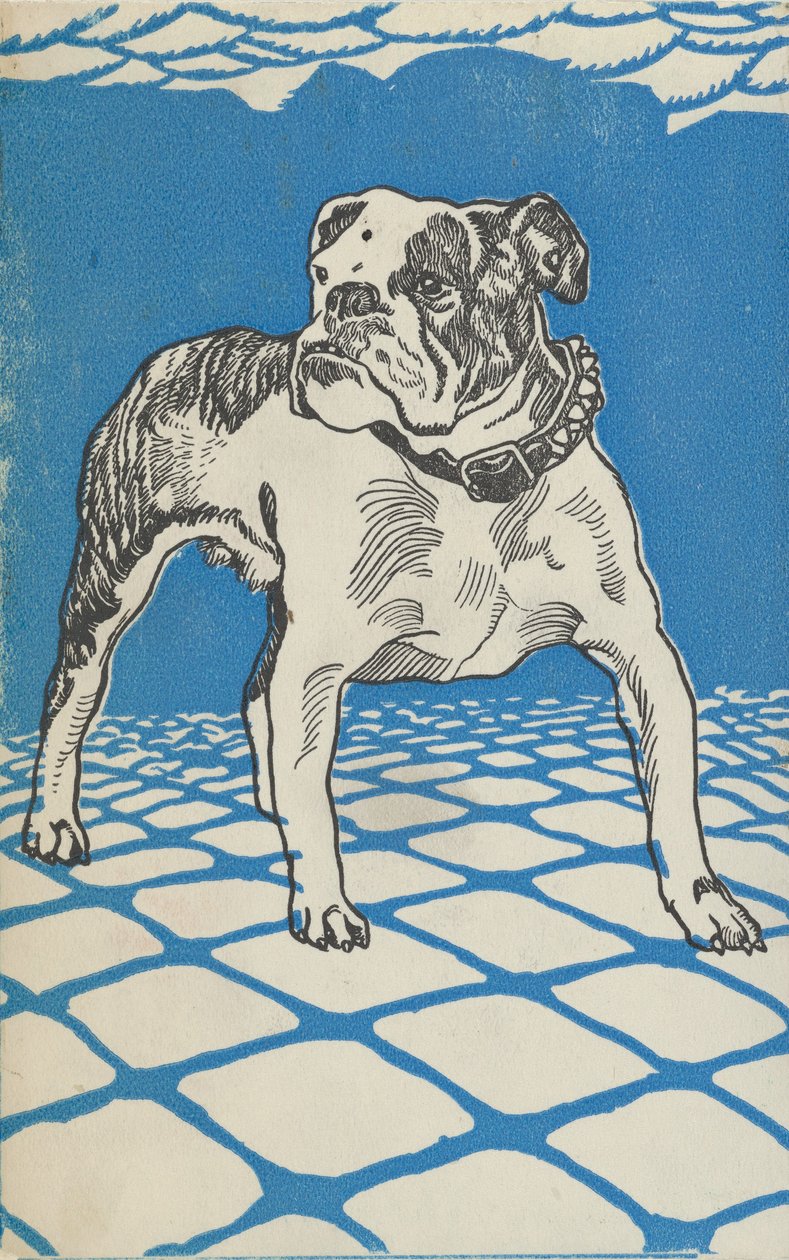Bulldog, 1912. alkotó: Moritz Jung