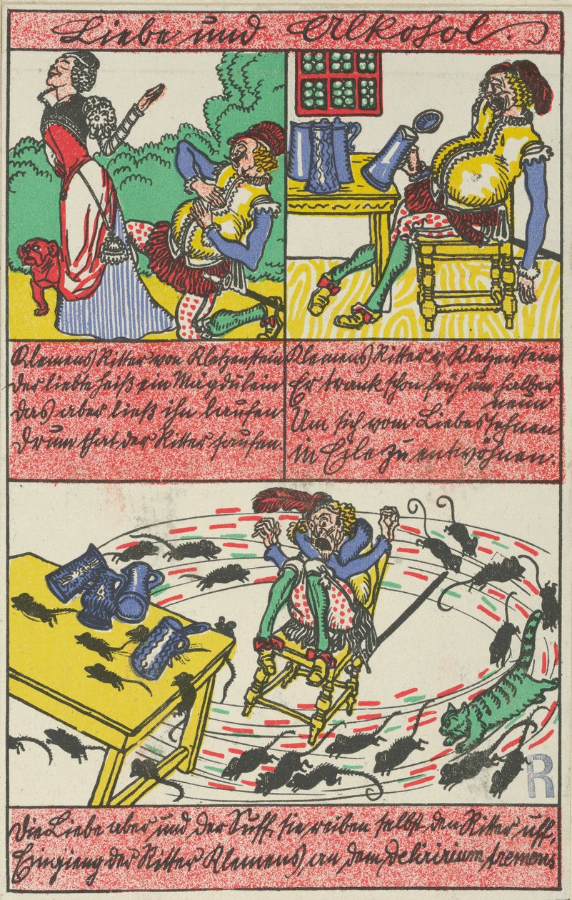 Szerelem és alkohol Szerelem és alkohol, 1911. alkotó: Moritz Jung