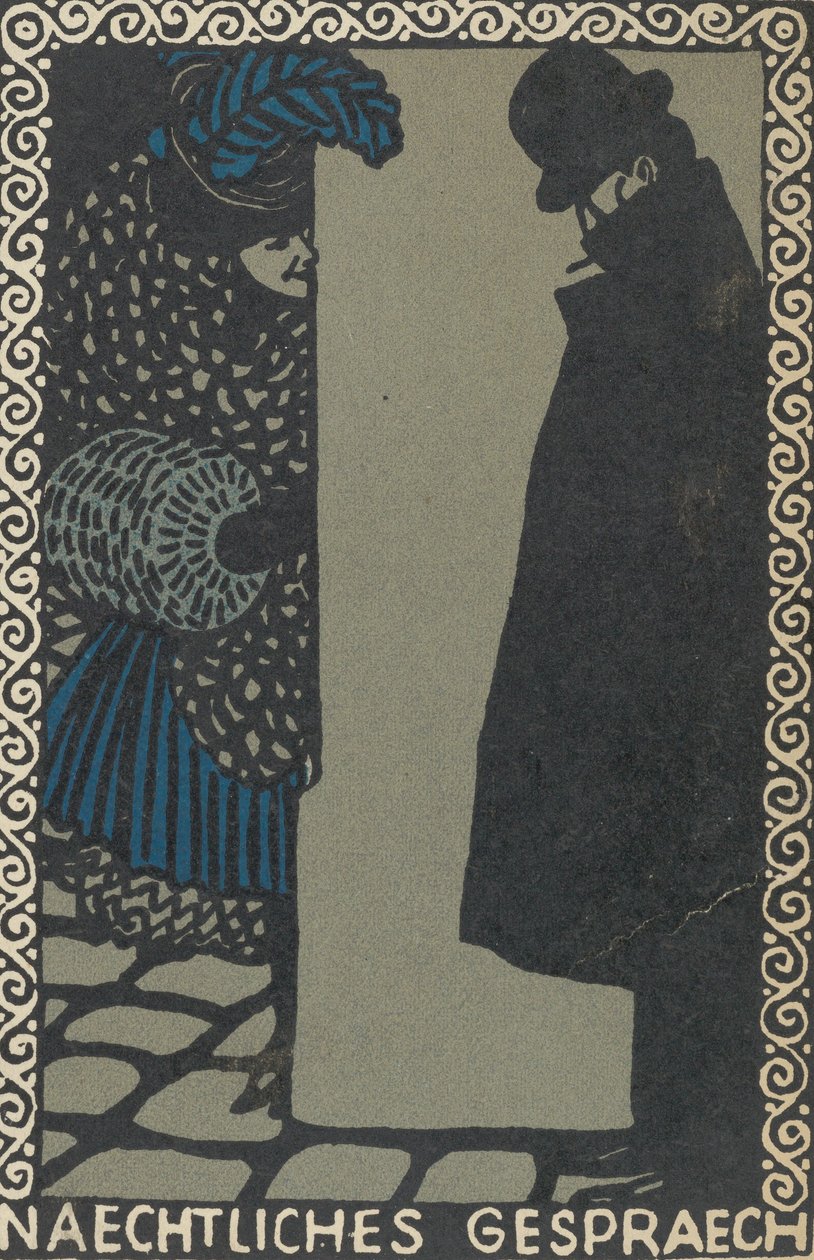 Éjszakai beszélgetések Éjszakai beszélgetések, 1907. alkotó: Moritz Jung