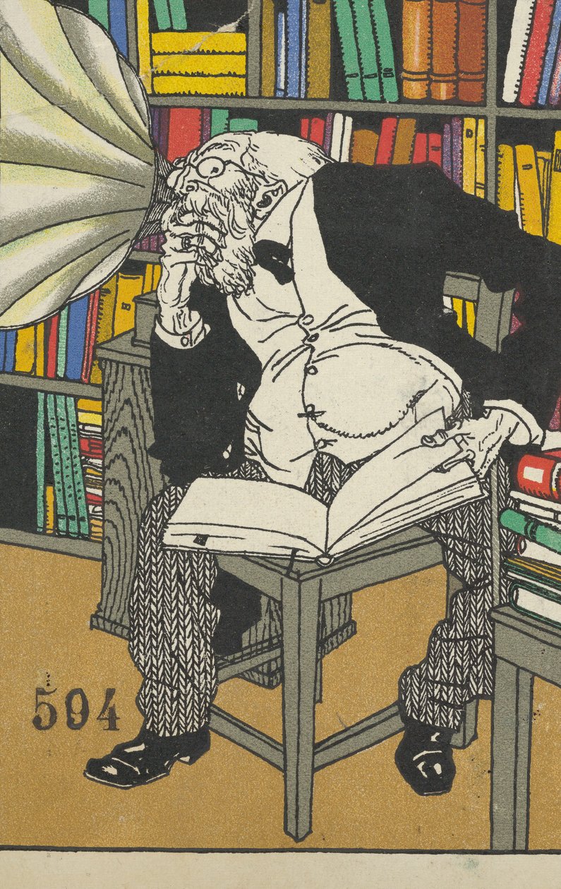 A dialektikus A nyelvjáráskutató, 1911. alkotó: Moritz Jung