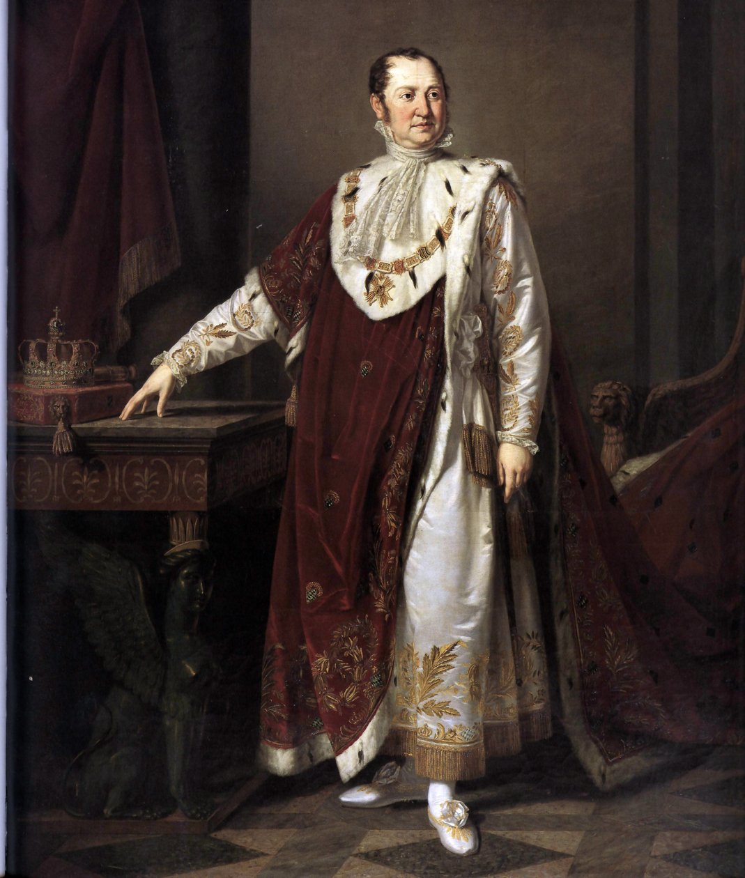Moritz Kellerhoven, I. Max bajor király alkotó: Moritz Kellerhoven
