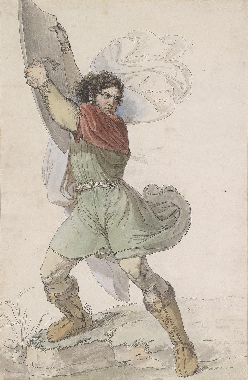 Moritz Michael Daffinger Wilhelm Tell alkotó: Moritz Michael Daffinger