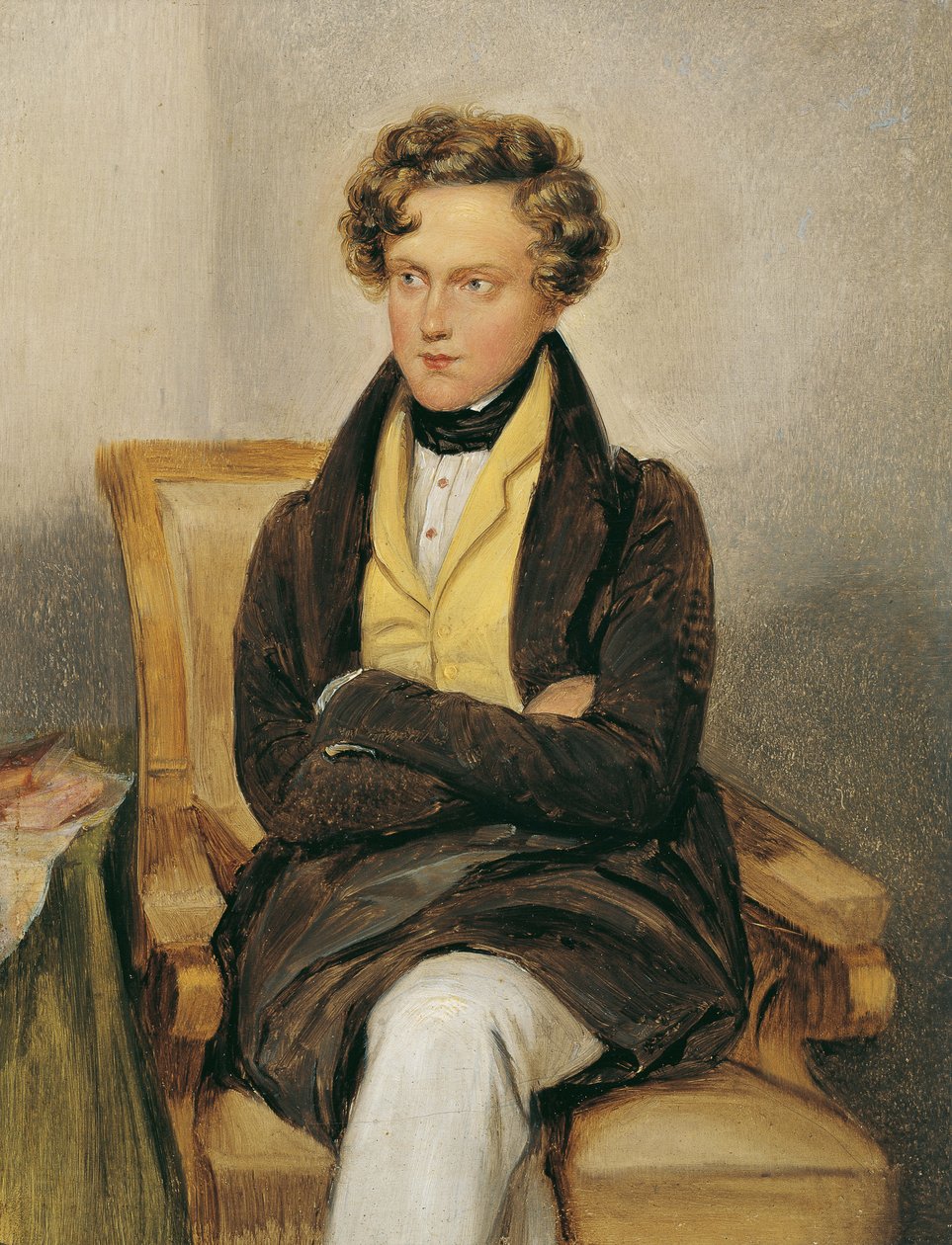 Reichstadt hercegének portréja 1811-1832, 1831. alkotó: Moritz Michael Daffinger