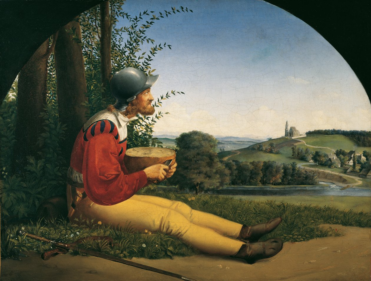 A kenyérszeletelő alkotó: Moritz Ludwig von Schwind