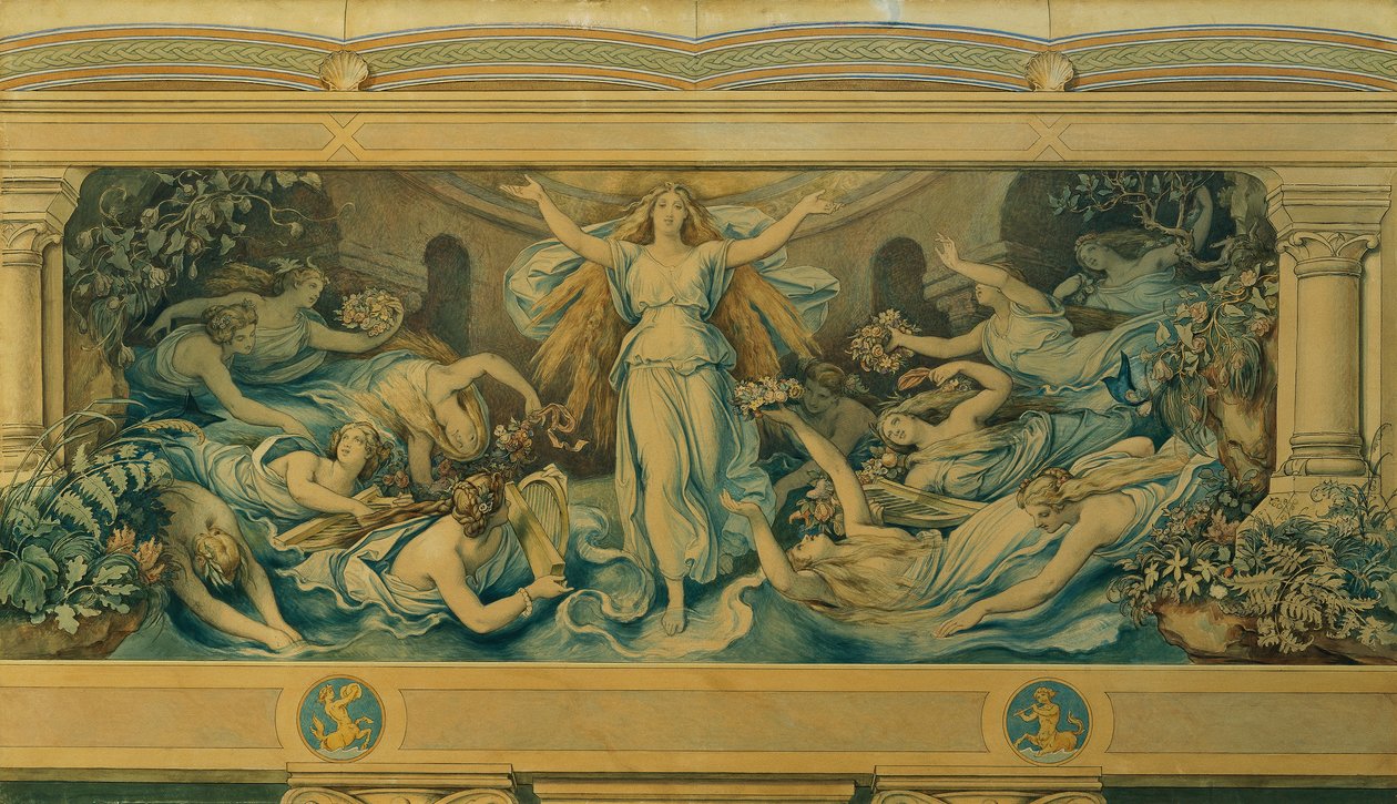 A szép meluzin: V. A szentély alkotó: Moritz Ludwig von Schwind